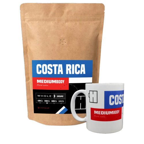 PACHET CANĂ & CAFEA COSTA RICA 500 GR 